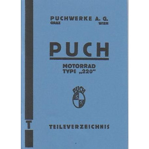 Puch 220 Eratzteilkatalog
