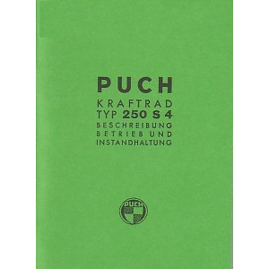 Puch 250 S4 Wehrmachtsmodell Betriebsanleitung