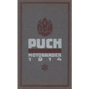 Puch Modelle 1914, Prospekt - Reproduktion