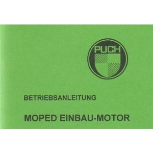 Puch Moped Einbau-Motoren Betriebsanleitung
