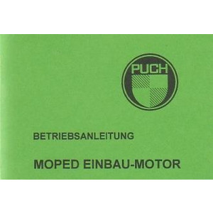 Puch Moped Einbau-Motoren Betriebsanleitung