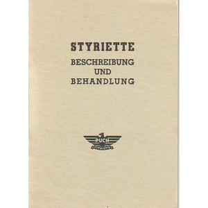 Puch Styriette Betriebsanleitung