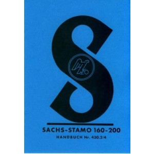 Sachs Stamo 160-200, Stationärmotor, Betriebsanleitung 430.2/4