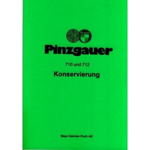 Puch Pinzgauer 710 M, 712 M, 710 K, 712 K, Konservierungspläne zur Nachkonservierung von Spalten und Hohlräumen