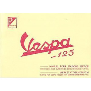 Vespa 125 VNA Reparaturanleitung