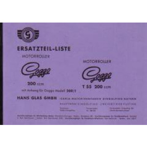 Glas Goggo Ersatzteilkatalog