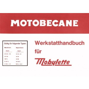 Motobecane Werkstatthandbuch für Mobylette