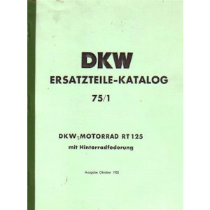 DKW RT125 Ersatzteilkatalog