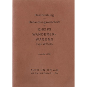 Wanderer W11 Betriebsanleitung