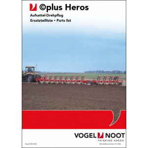 Vogel & Noot Plus Heros Aufsattel-Drehpflug Ersatzteilliste