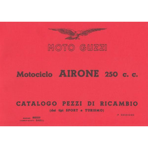 Moto Guzzi 250 Airone Catalogo pezzi di ricambio