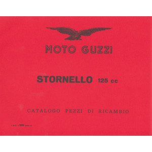 Moto Guzzi Stornello 125 ccm, Catalogo pezzi di ricambio