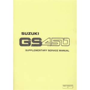 Suzuki GS450 Service Manual