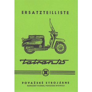 CZ Tatran S 125, Type 03 A, Ersatzteilliste