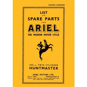 Ariel Motor Cycle Huntmaster 650 ccm Spare Parts