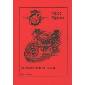 MV Agusta 350 Sport, Betriebsanleitung