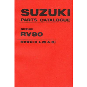 Suzuki RV90 K, L, M, A, B, Parts Catalogue