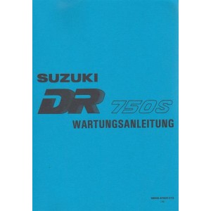 Suzuki DR750S Wartungsanleitung