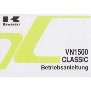 Kawasaki VN 1500 Classic, E1 / F1, Betriebsanleitung