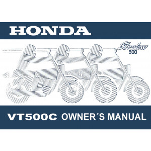 Honda VT500C Owner´s Manual
