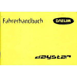 Daelim Daystar Betriebsanleitung