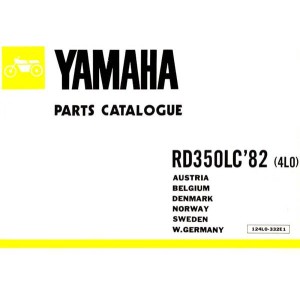 Yamaha RD 350, Parts Catalogue