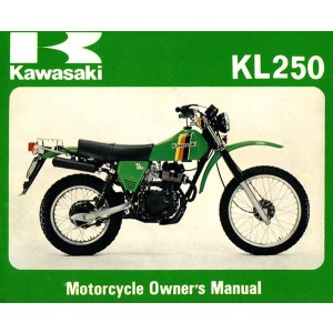 Kawasaki KL 250 Owner's Manual