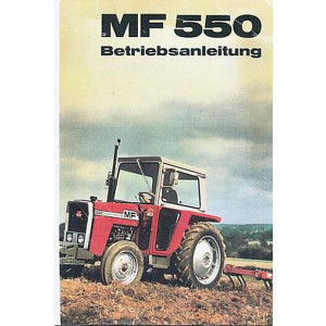 Massey-Ferguson MF550 Betriebsanleitung