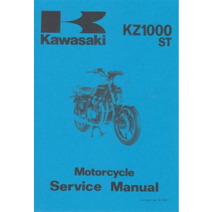 Kawasaki KZ 1000 ST, Service Manual