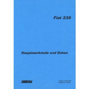 Fiat 238 Bus, Transporter, Pritsche, Hauptmerkmale und Daten