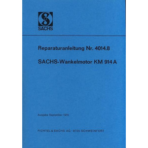 Sachs Wankelmotor KM 914 A, Reparaturanleitung