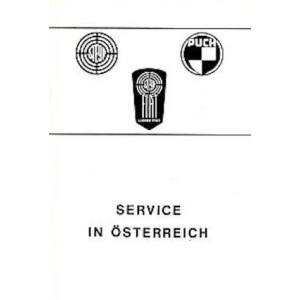 Puch Kundendienst- und Händlerverzeichnis Österreich