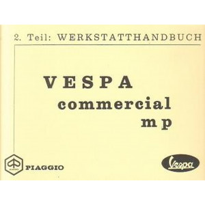 Vespa Commercial (Lastenroller) APE Reparaturanleitung