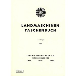 Steyr Landmaschinen Taschenbuch 1966