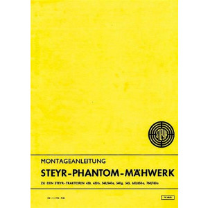 Steyr Phantom-Mähwerk Montageanleitung