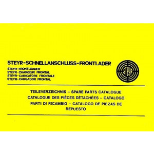 Steyr Schnellanschluss-Frontlader Ersatzteilkatalog