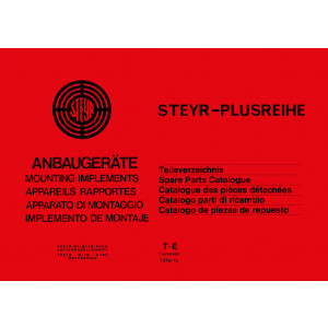 Steyr Plus-Serie Traktoren Anbaugeräte Ersatzteilkatalog