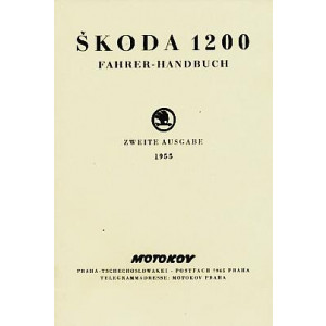 Skoda 1200, Modell 1955, Betriebsanleitung