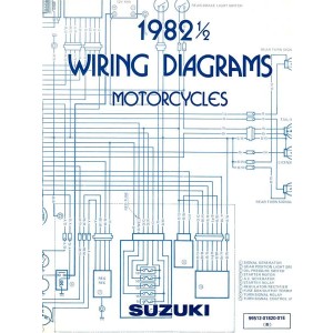 Suzuki 1982 1/2 Motorcycles Wiring Diagrams