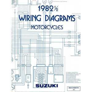 Suzuki 1982 1/2 Motorcycles Wiring Diagrams