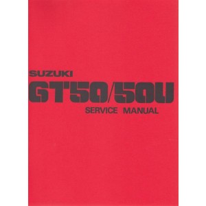 Suzuki GT 50 und 50 U, Service Manual