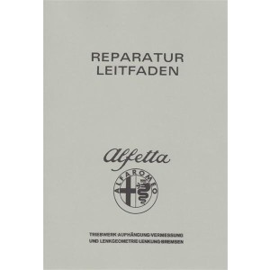 Alfa Romeo Alfetta, Reparaturanleitung Fahrwerk