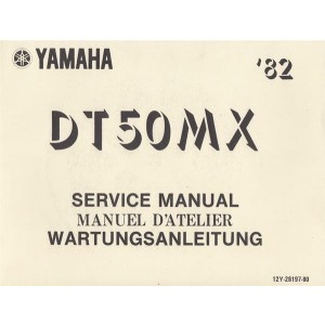 Yamaha DT 50 MX, Wartungsanleitung