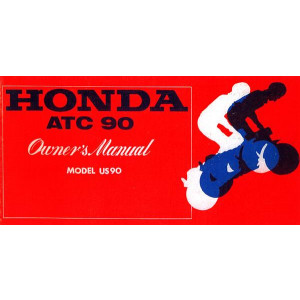 Honda ATC90 Owner's Manual