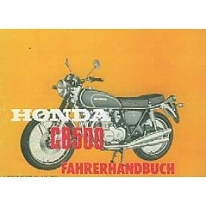 Honda CB500 Fahrerhandbuch