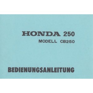 Honda CB250 Bedienungsanleitung