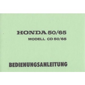 Honda CD50 CD65 Fahrerhandbuch