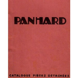 Panhard 4 HL und 4 E, Catalogue Pieces Detachees