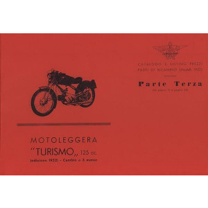 Rumi Tourismo 125 cc, 3-Gang und Lusso 125 cc, 4-Gang, Ersatzteilkatalog
