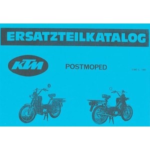 KTM Motorfahrzeugbau Postmoped, Ersatzteilkatalog